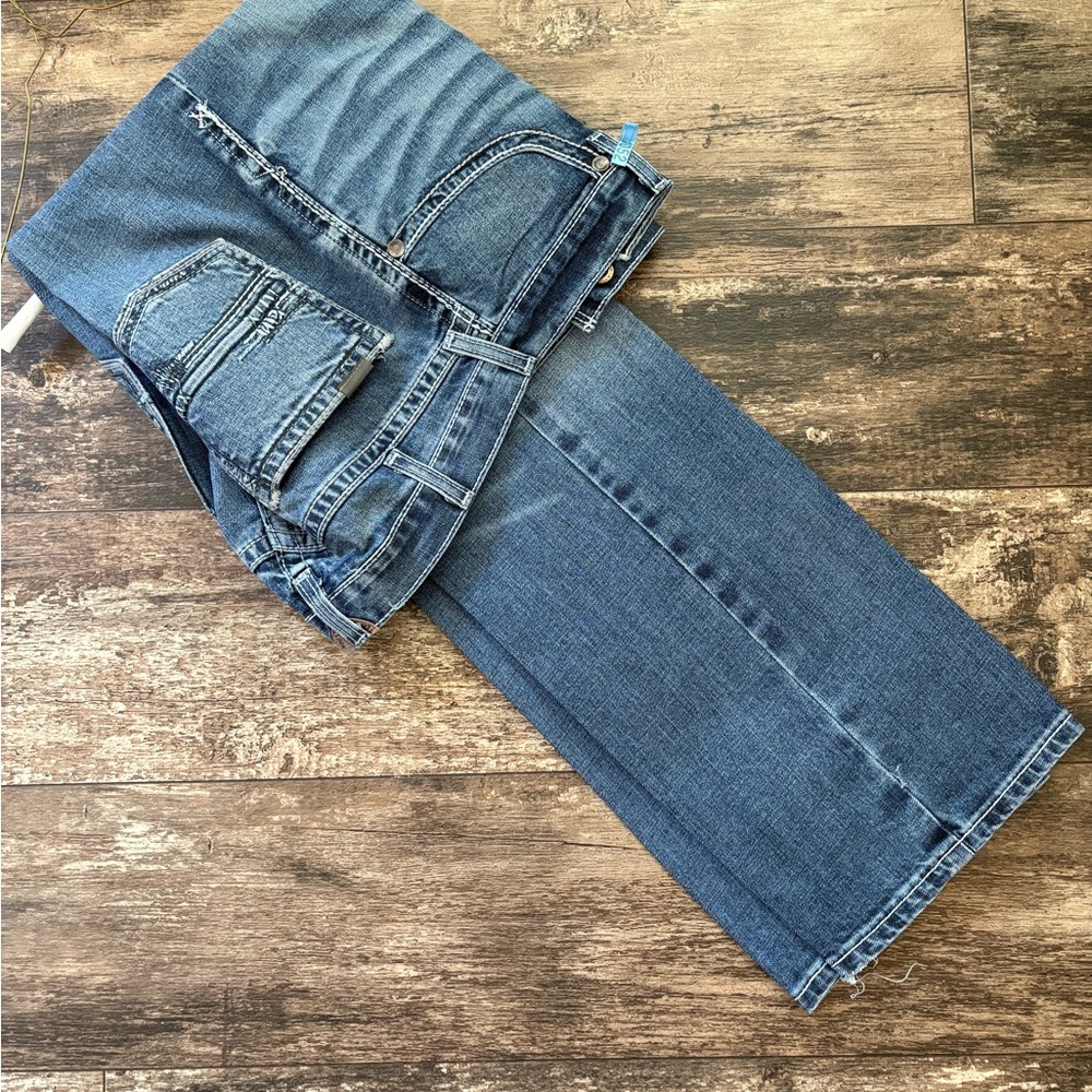 Ariat Men's Straight Leg Blue Jeans size 36x36
